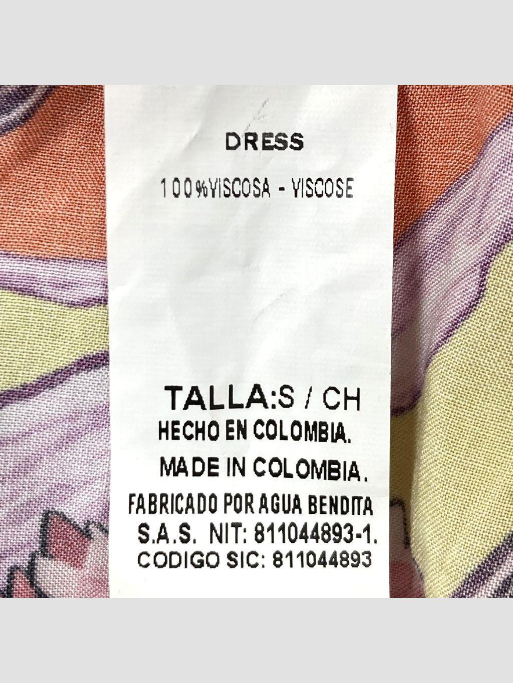 Vestido largo AGUA BENDITA - Talla S (VOP01080257)-3