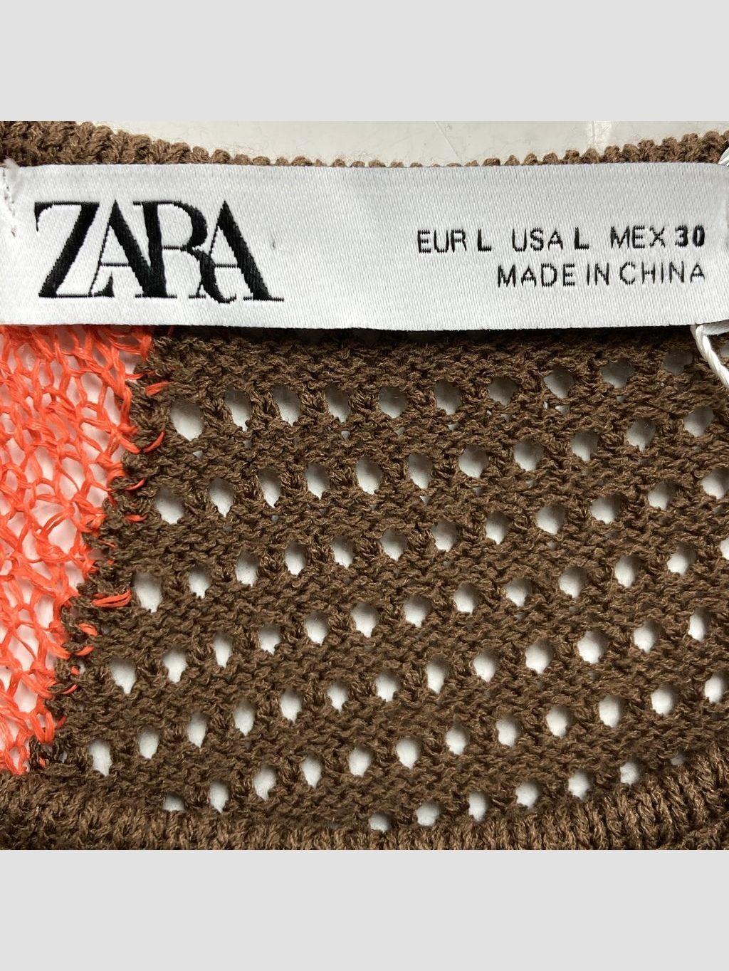 Vestido largo ZARA - Talla L (VOP01058182)-1