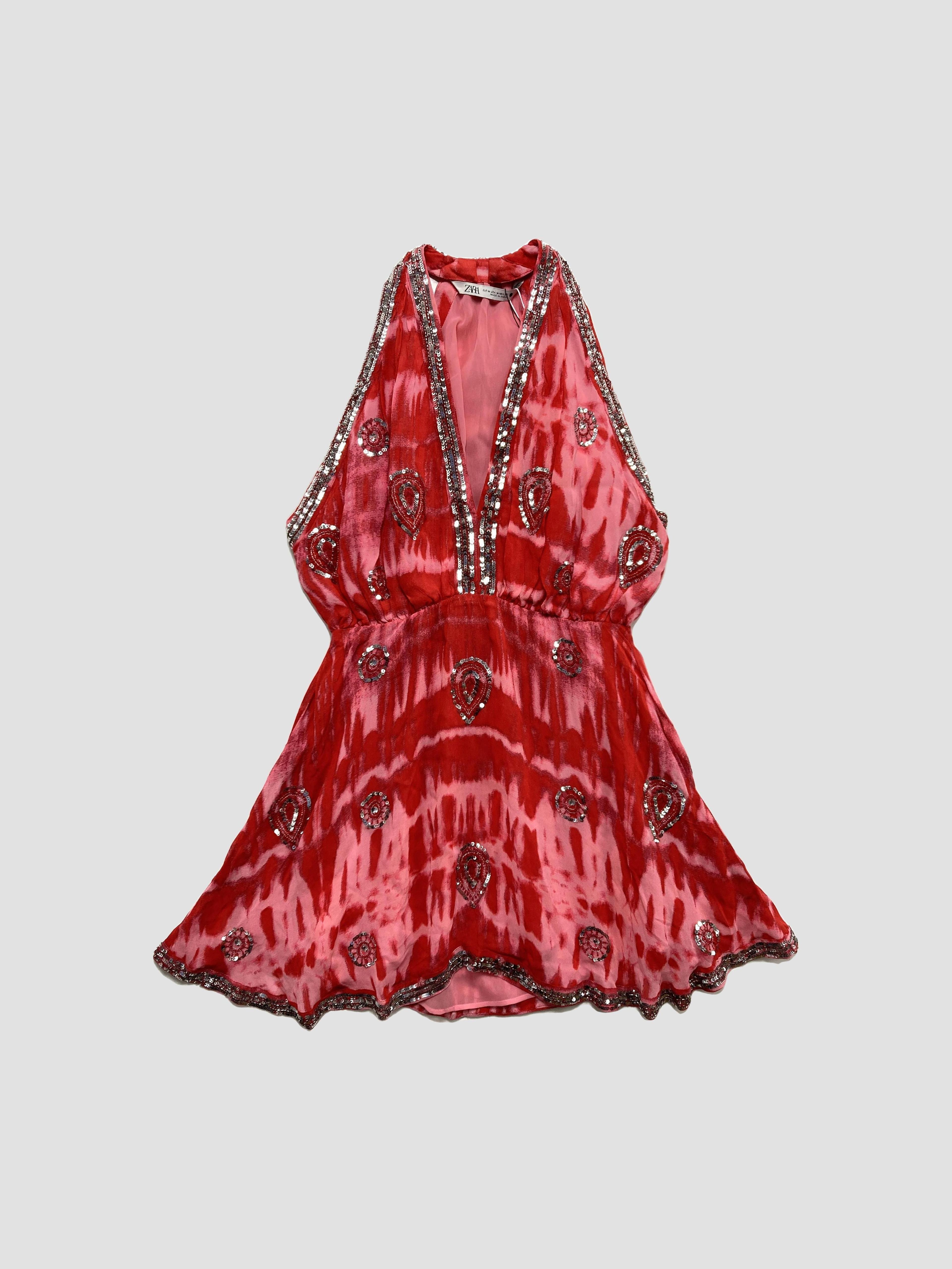 Vestido corto ZARA - Talla M (VOP01016457)-0