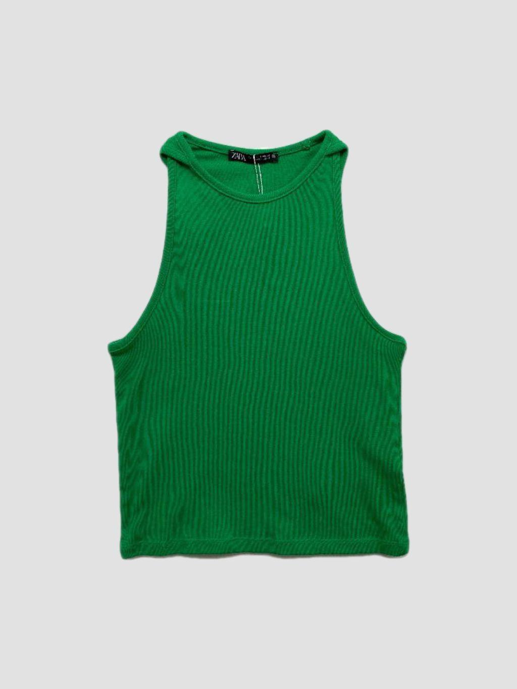 Polera sin mangas ZARA - Talla S (VOP00779906)-0