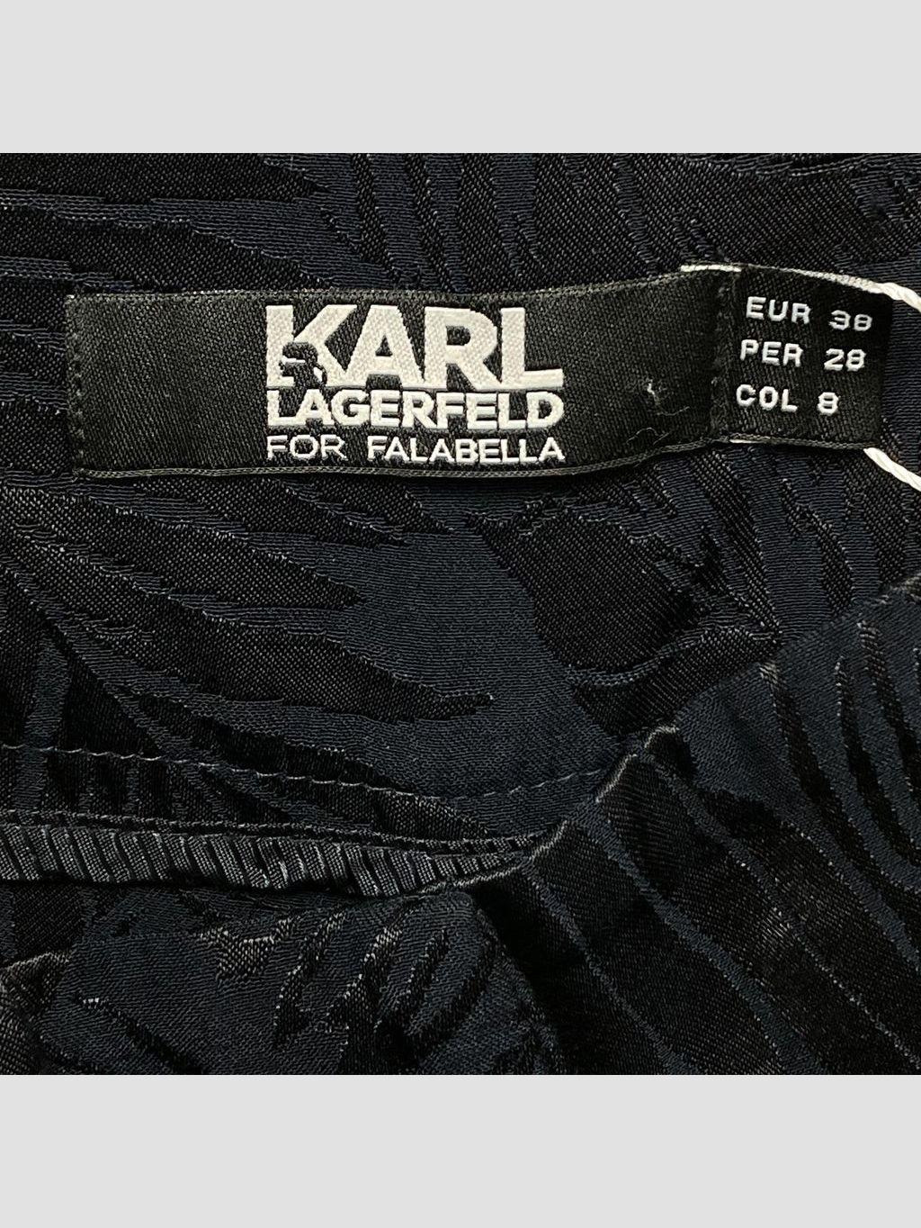 Pantalón KARL LAGERFELD - Talla 38 (VOP00975585)-1