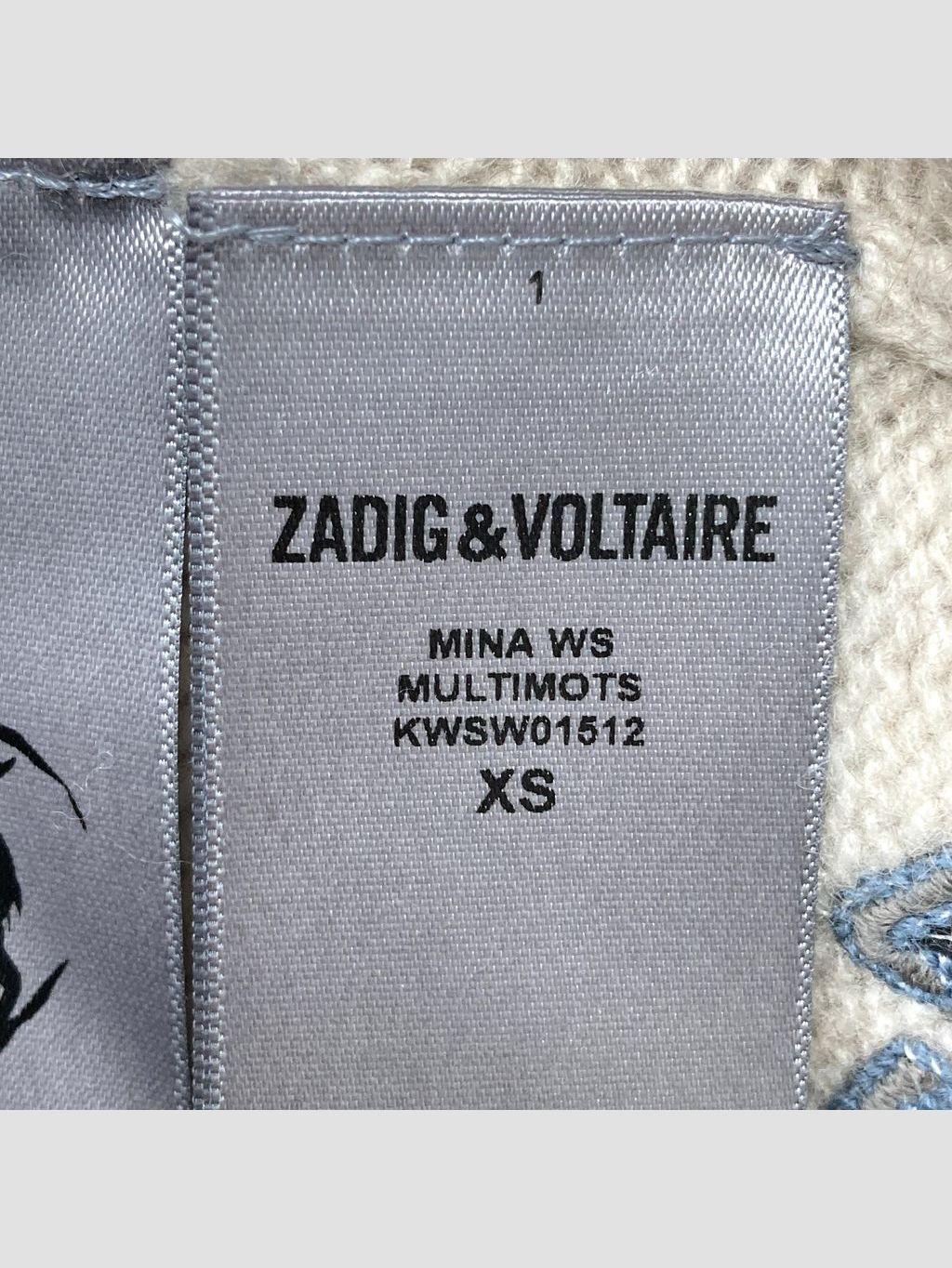 Sweater ZADIG & VOLTAIRE - Talla XS (VOP01002336)-2