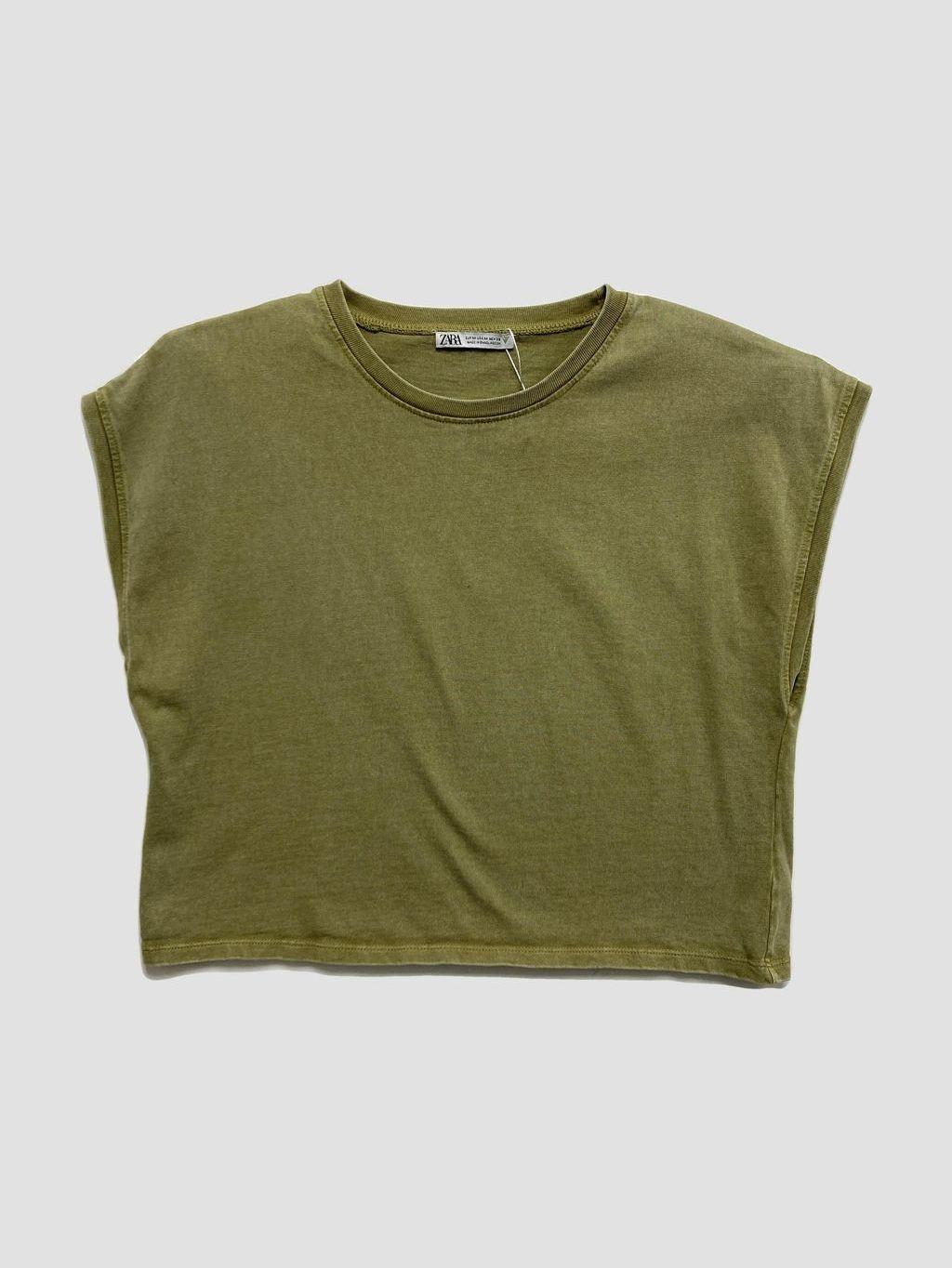 Polera sin mangas ZARA - Talla M (VOP01051687)-0