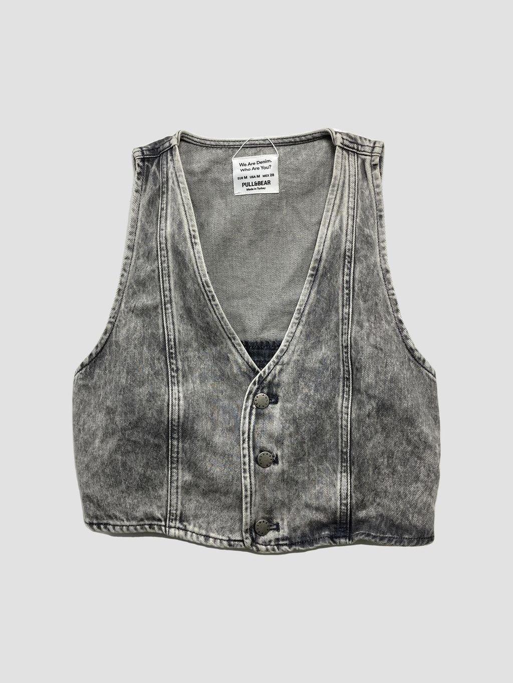 Polera sin mangas PULL&BEAR - Talla M (VOP01031740)-0