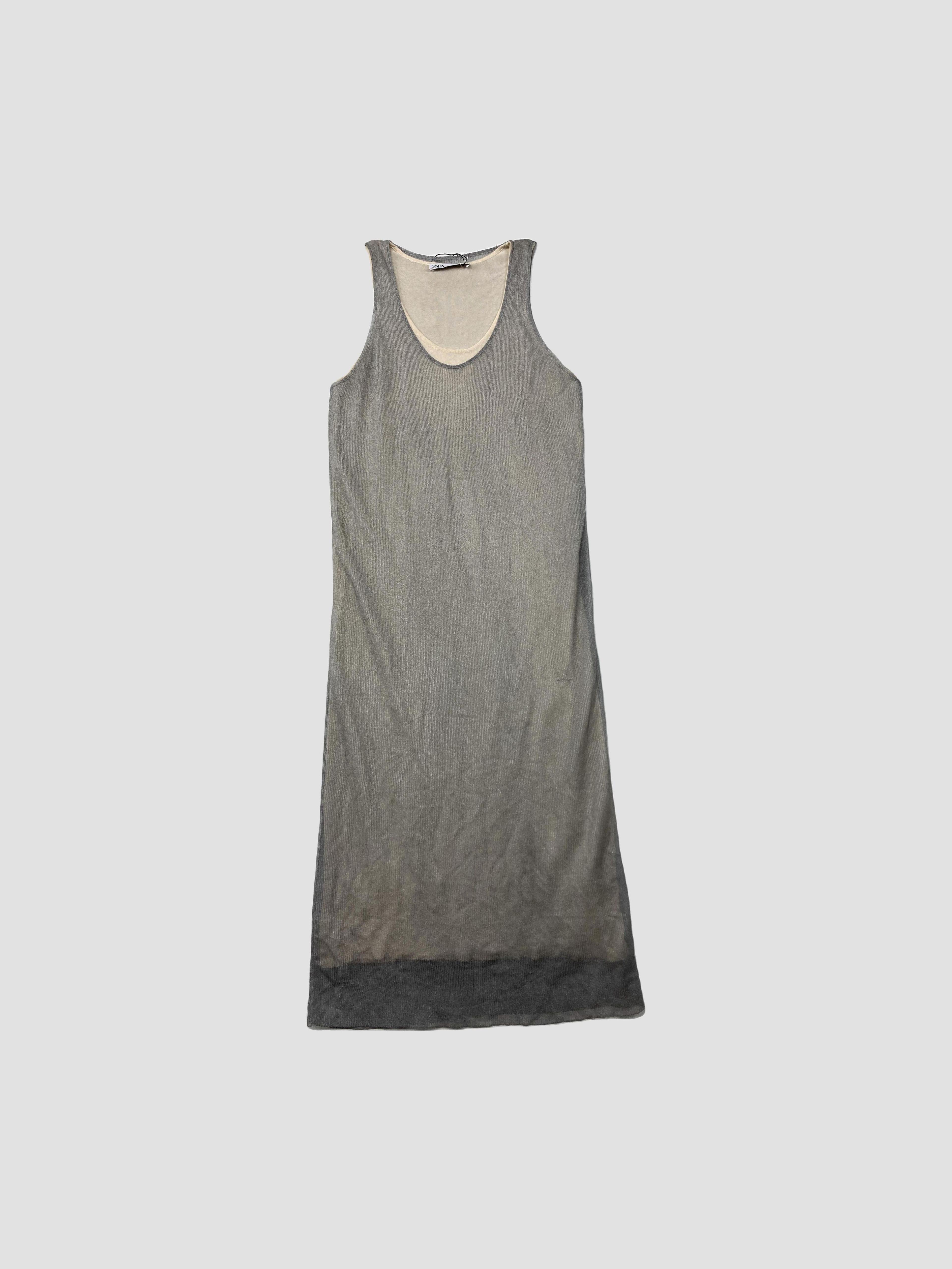Vestido largo ZARA - Talla M (VOP01129930)-0