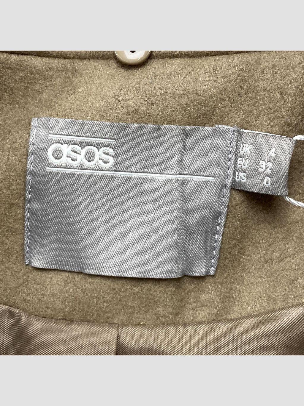 Abrigo ASOS - Talla XXS (VOP00980737)-1