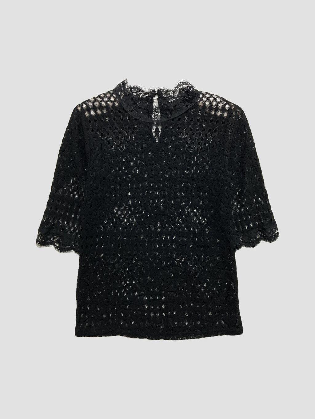 Polera ZARA - Talla S (VOP01028933)-0