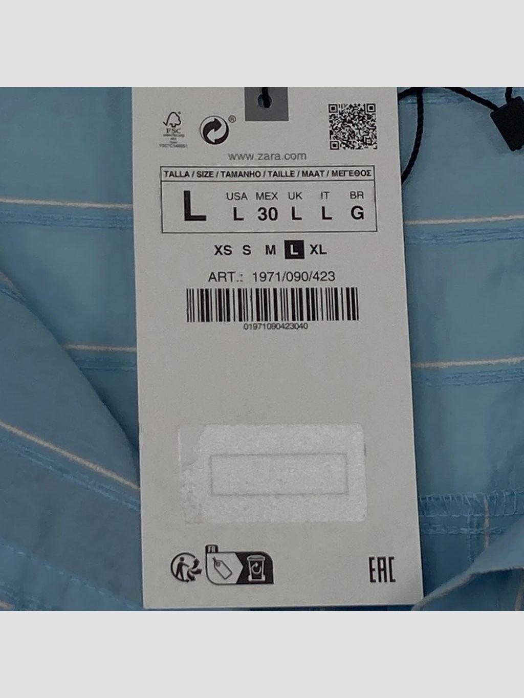 Camisa ZARA - Talla L (VOP01097147)-2