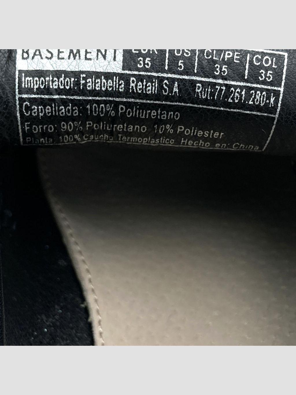 Zapatos BASEMENT - Talla 35 (VOP00950337)-3