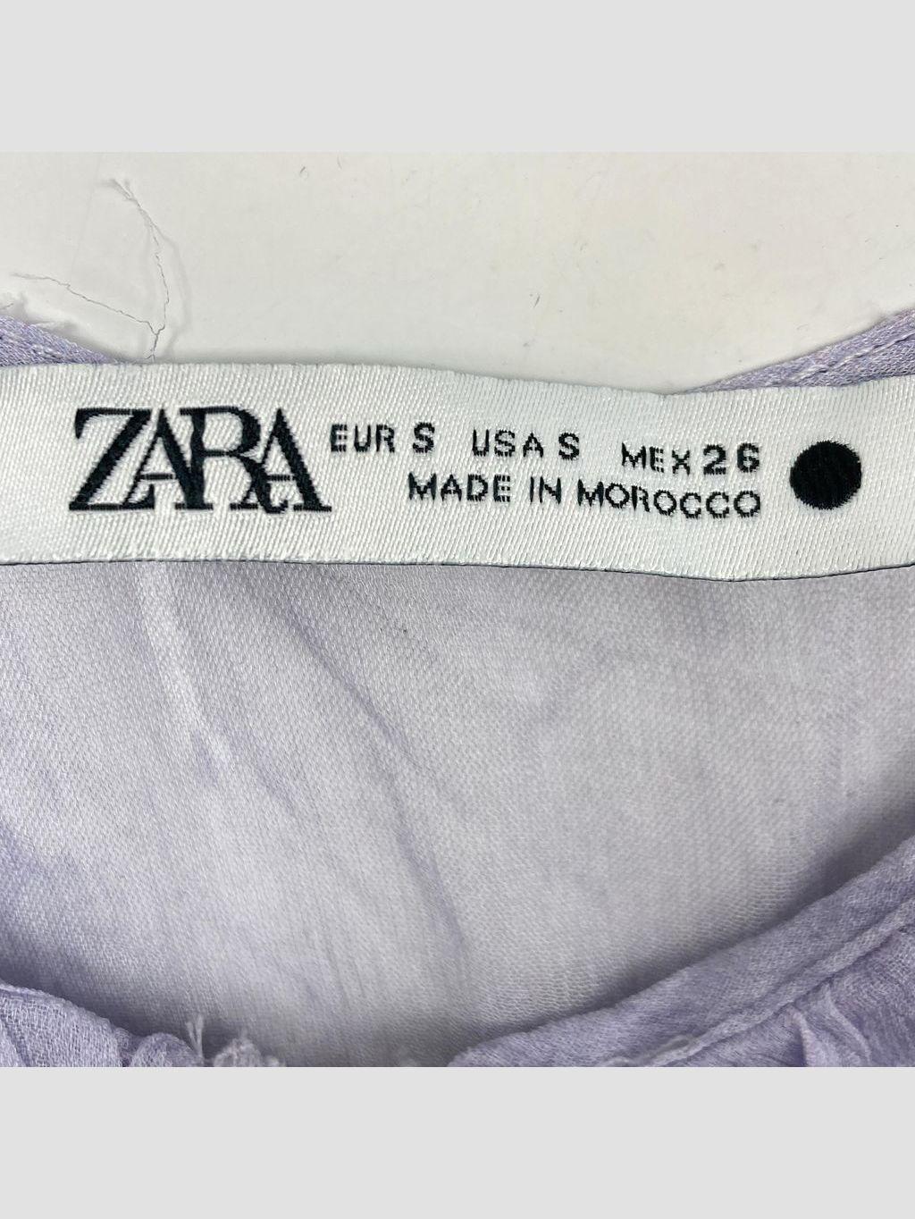 Polera sin mangas ZARA - Talla S (VOP01125686)-1