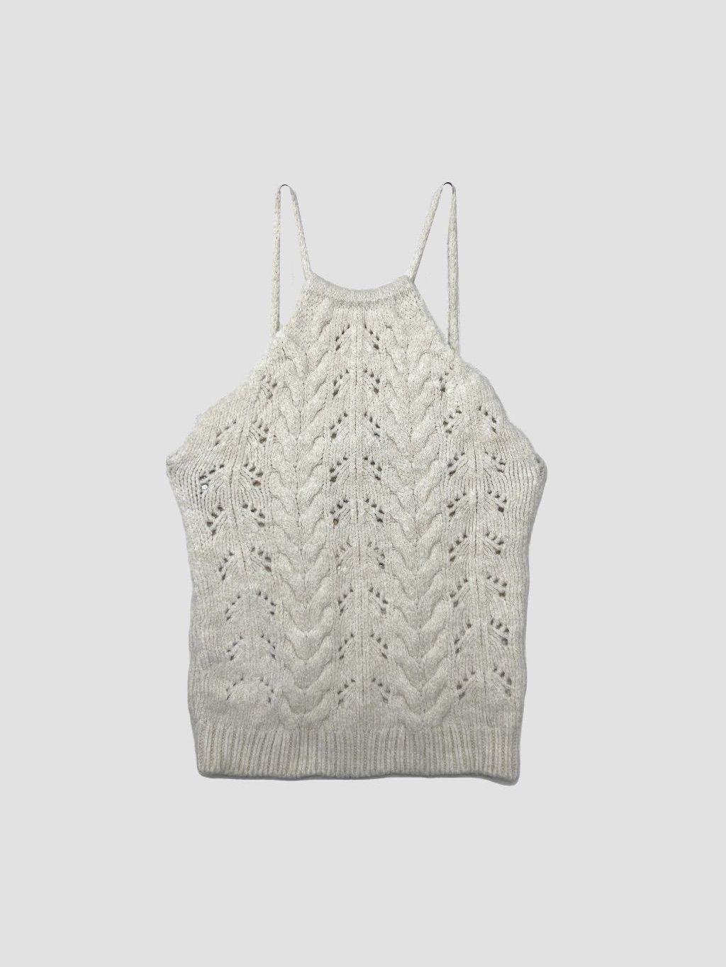 Polera sin mangas ZARA - Talla S (VOP01152225)-0