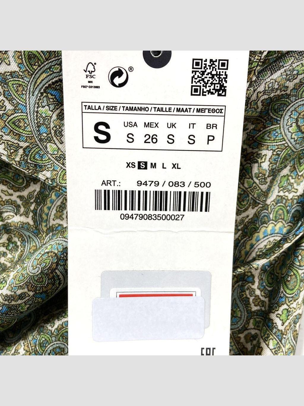 Vestido corto ZARA - Talla S (VOP01120150)-2