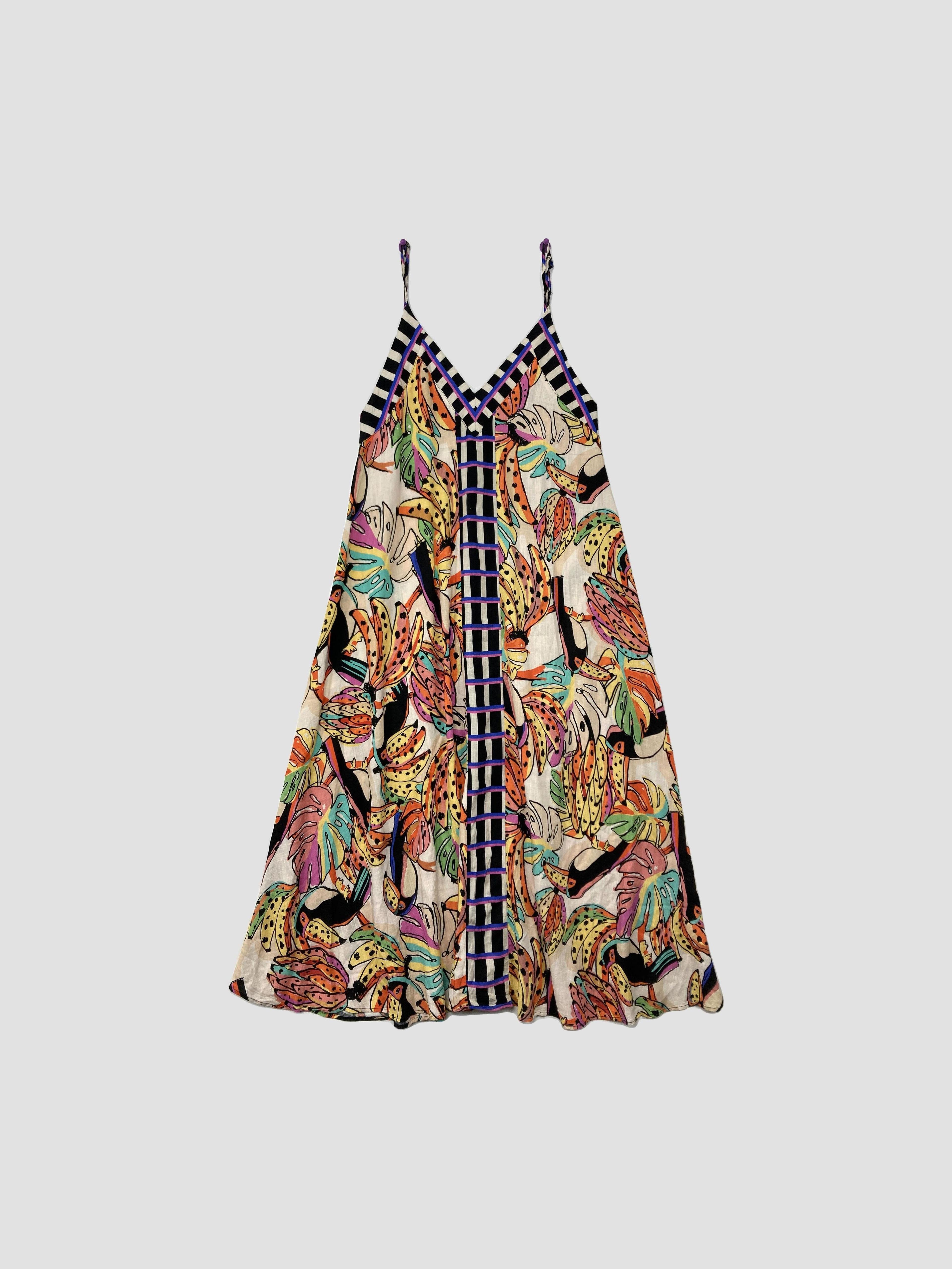 Vestido largo FARM RIO - Talla S (VOP01156665)-0