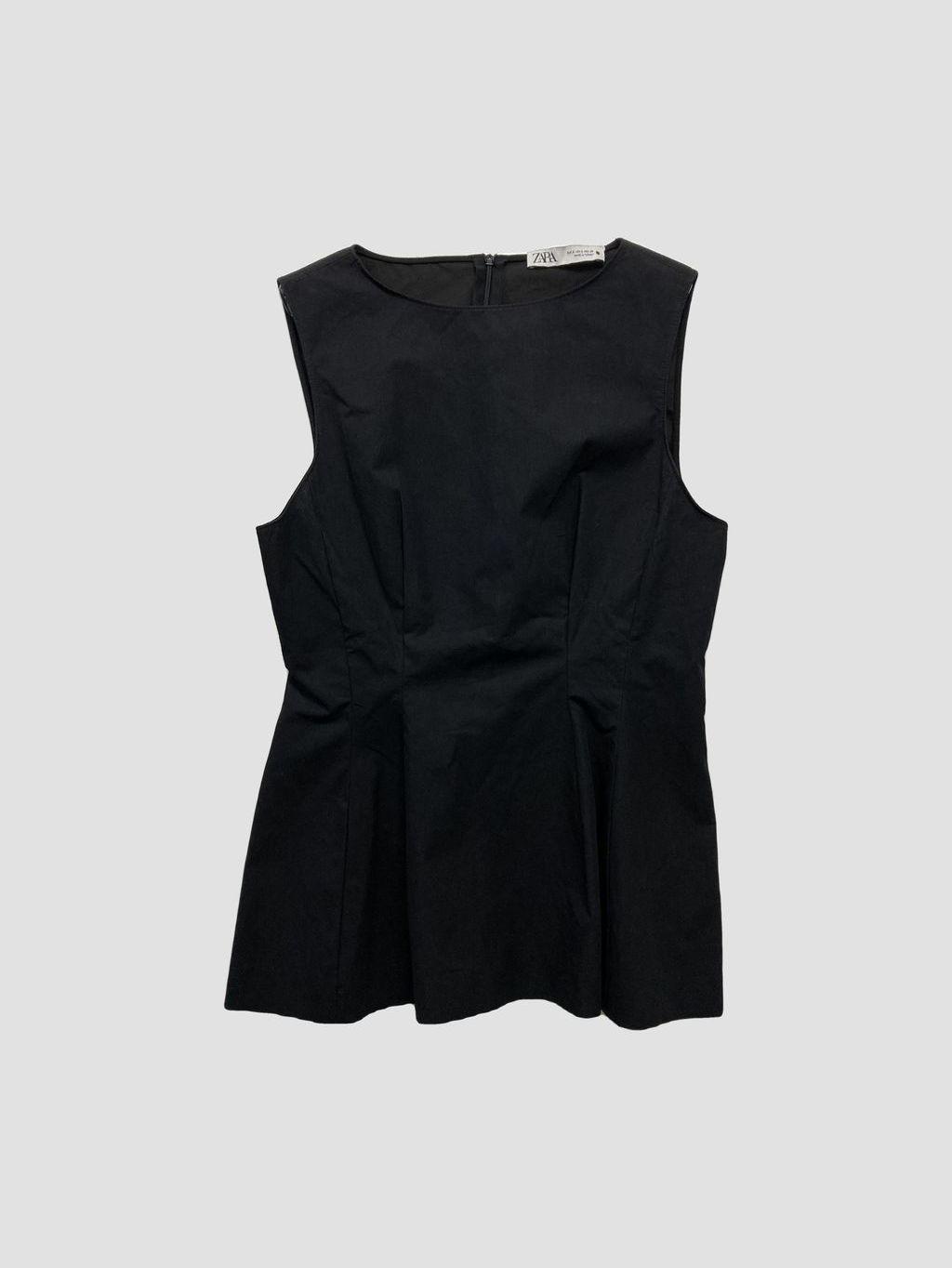 Polera sin mangas ZARA - Talla S (VOP01030259)-0