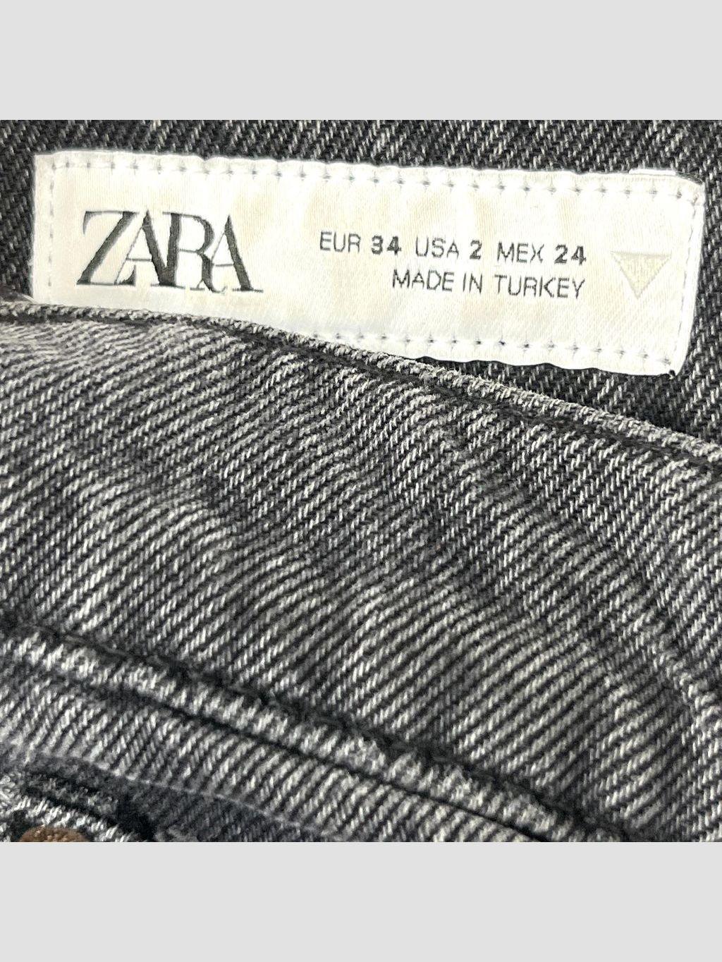 Jean ZARA - Talla 34 (VOP01192535)-2