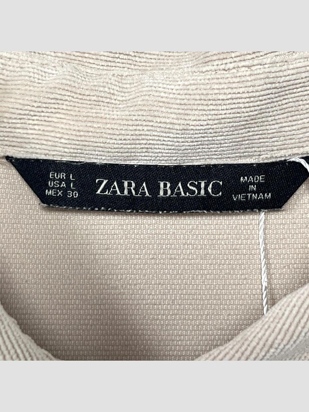 Camisa ZARA - Talla L (VOP01109052)-1