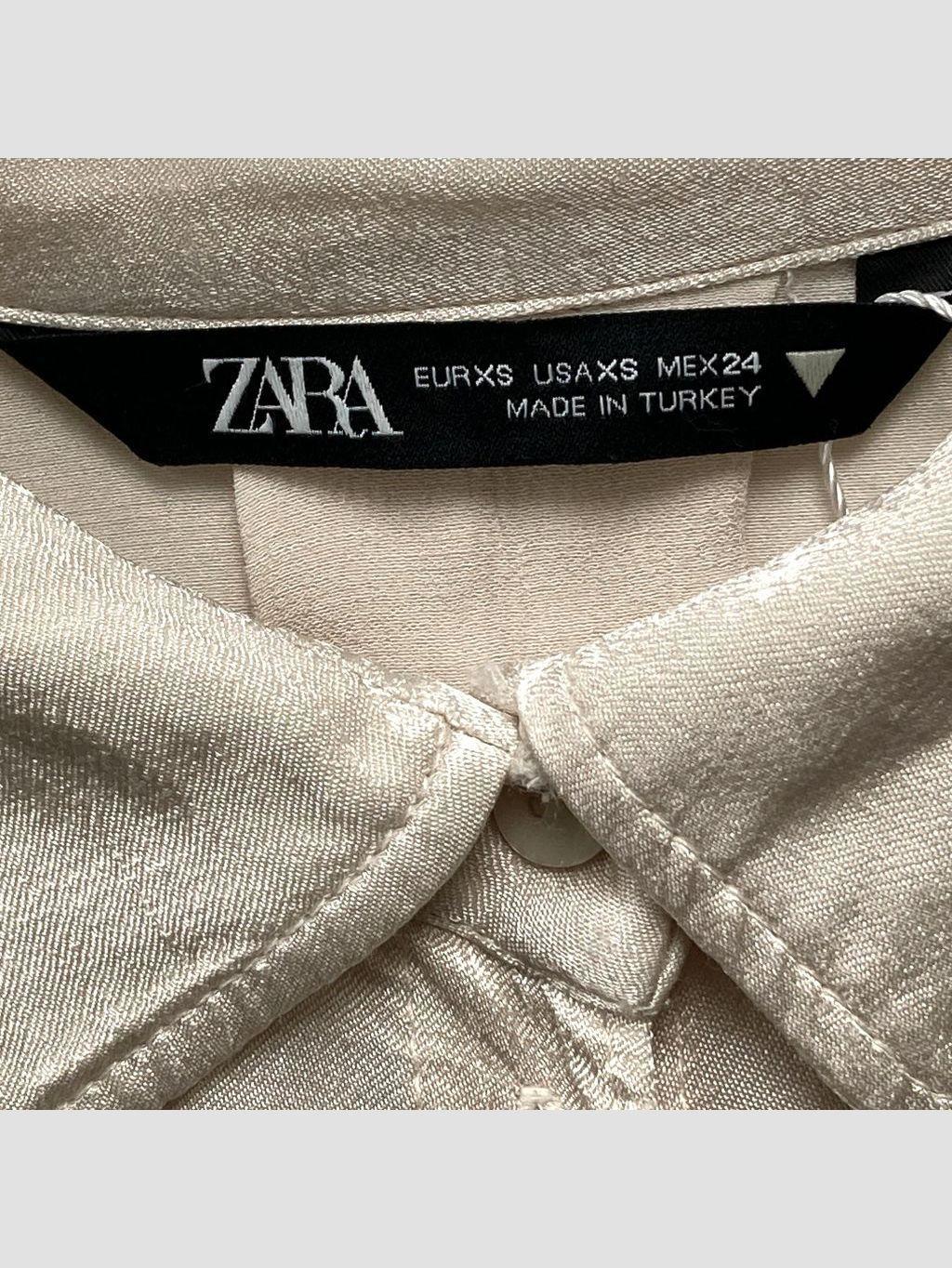 Camisa ZARA - Talla XS (VOP01015530)-1