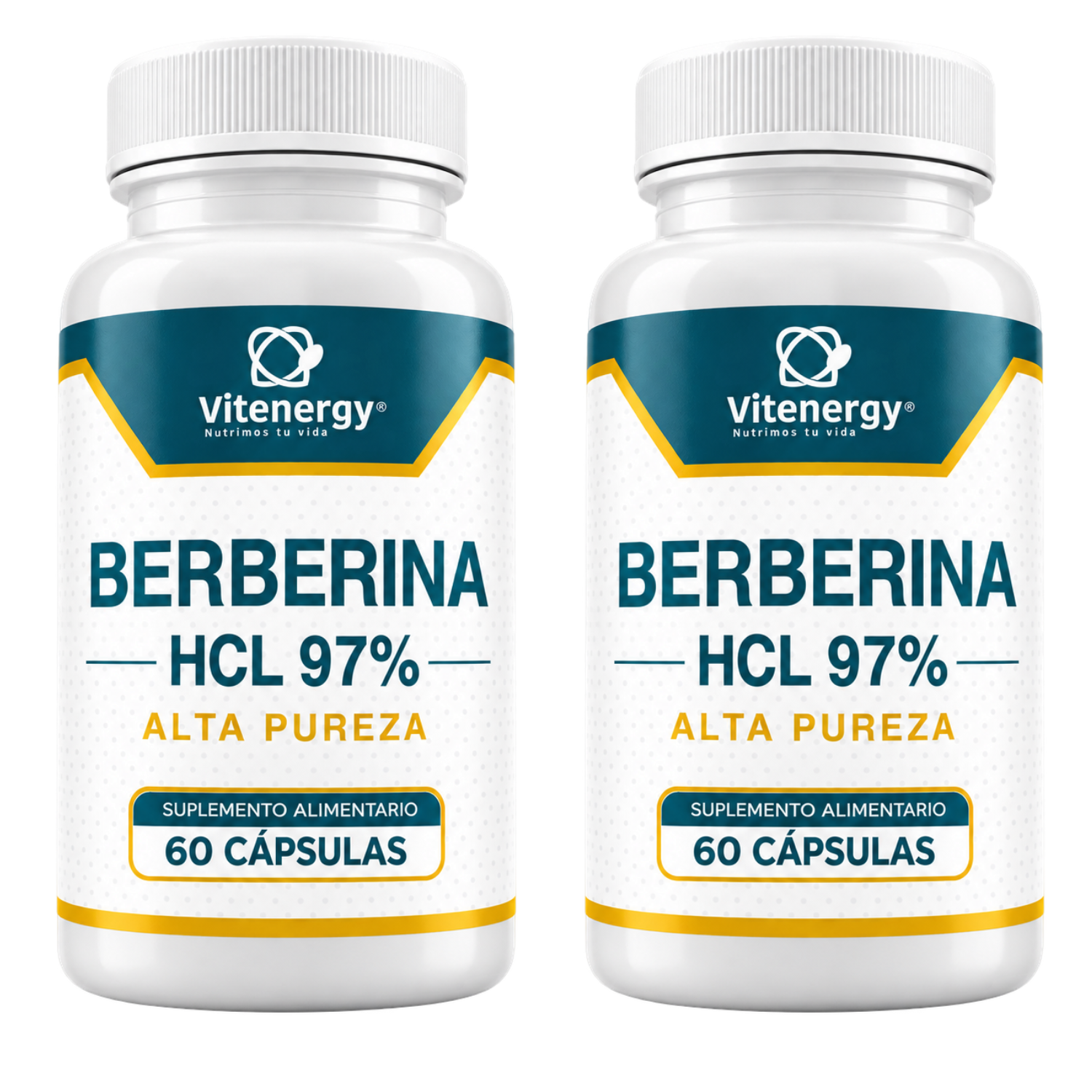 BERBERINA CAPSULAS ALTA PUREZA HCL 97% 500 mg. PACK X2-0