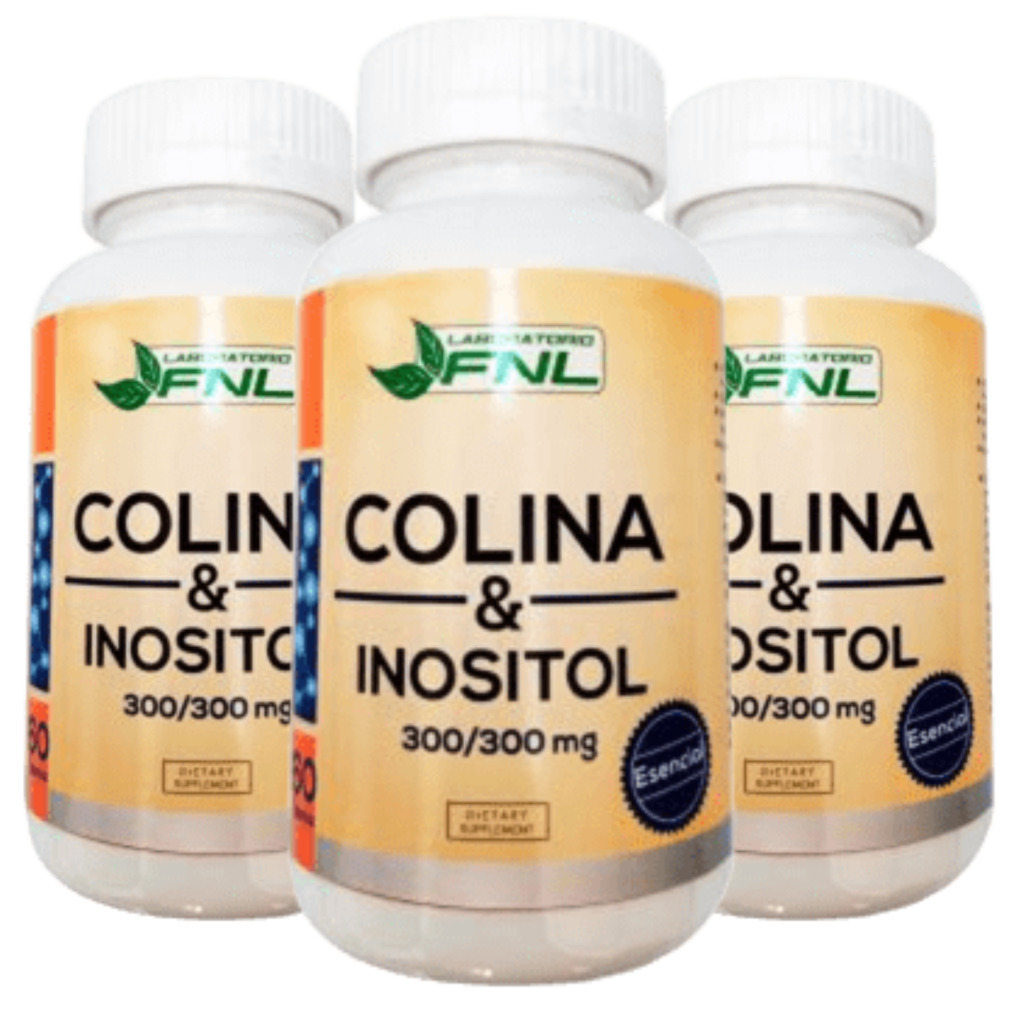 COLINA + INOSITOL CÁPSULAS - 300mg PACK X3-0