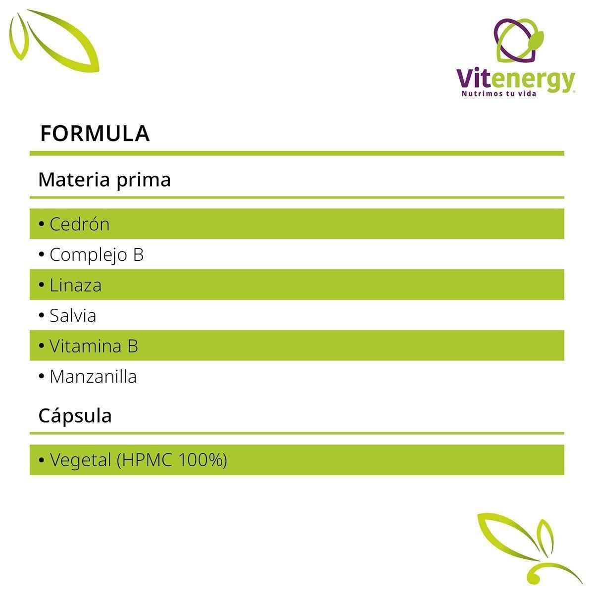 BIOTINA COLÁGENO FÓRMULA 7 COMPONENTES  + SUPLEMENTO MENOPAUSIA VITALFEM - Pack -4