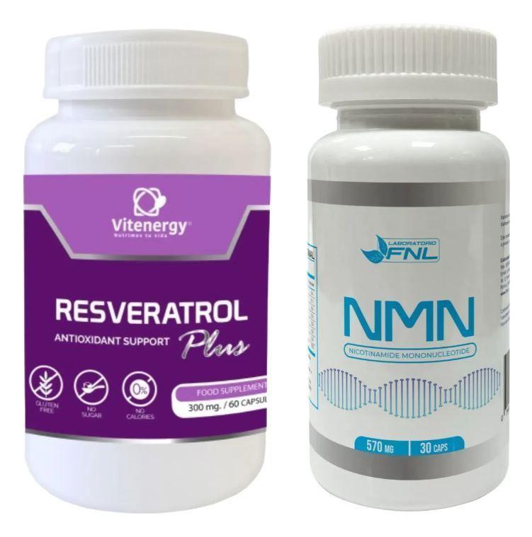 BIOTINA COLAGENO PLUS +  RESVERATROL 100% - PACK-0