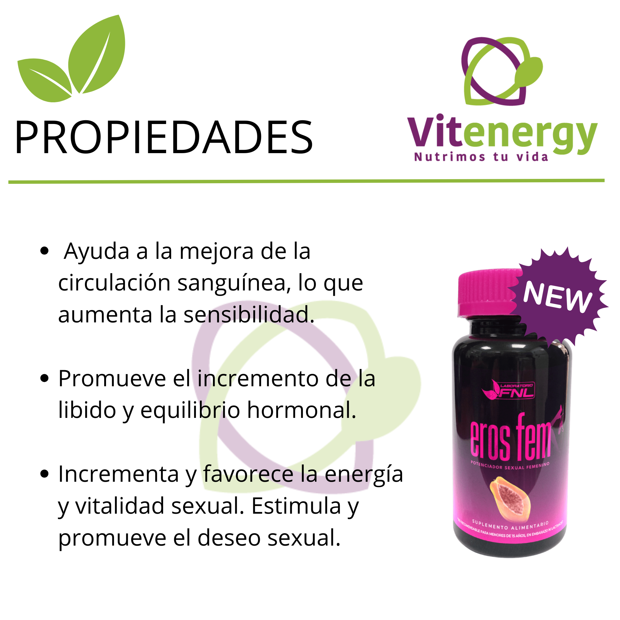MEJORA LIBIDO Y MENOPAUSIA - PACK EROS FEM + VITALFEM MENOPAS CÁPSULAS-1
