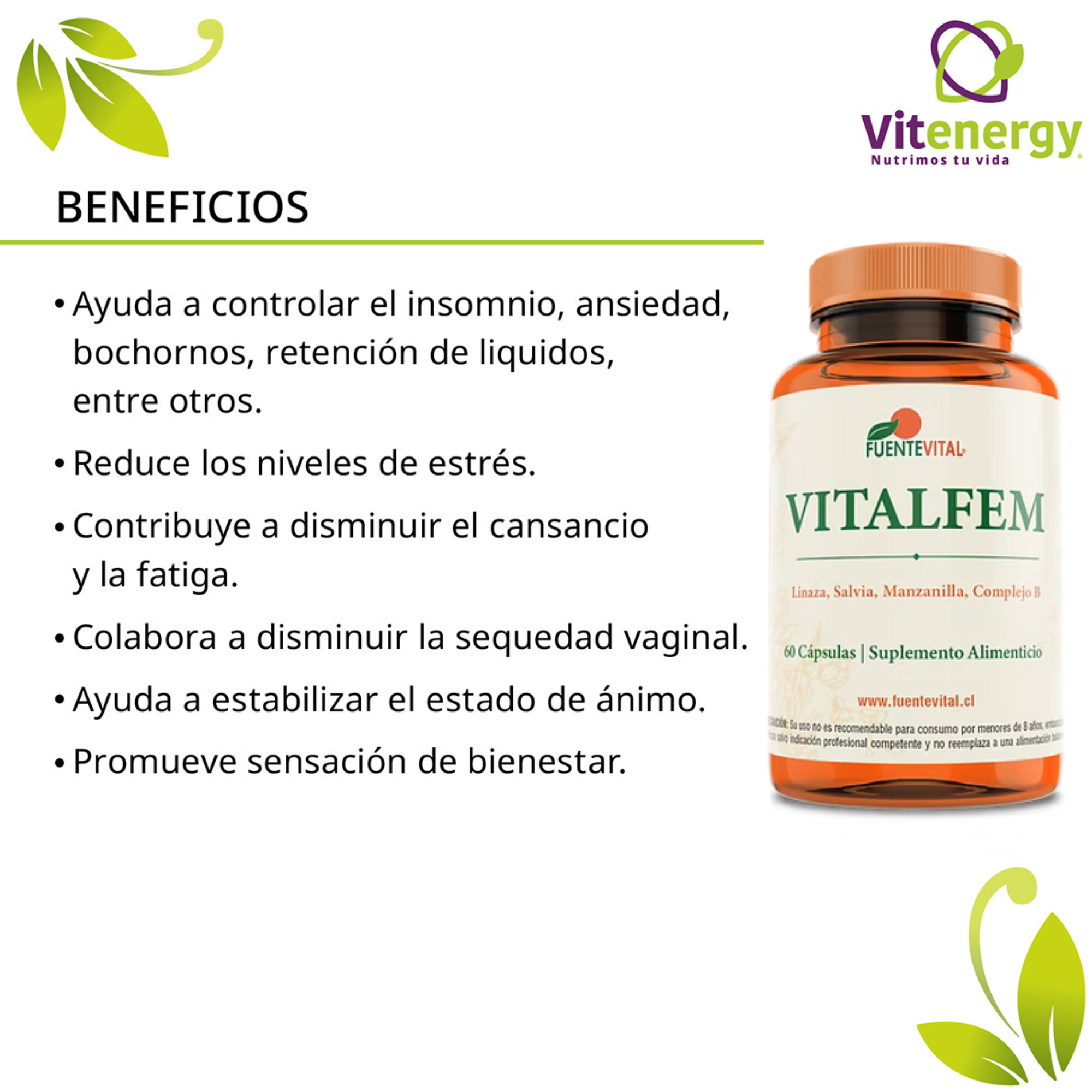 MEJORA LIBIDO Y MENOPAUSIA - PACK EROS FEM + VITALFEM MENOPAS CÁPSULAS-2