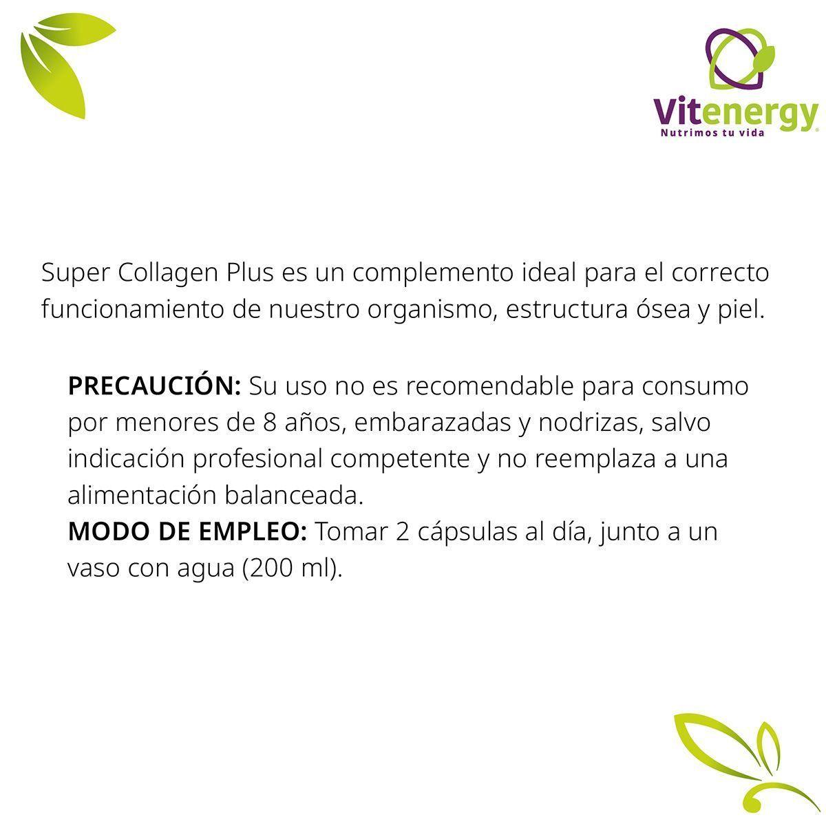 Colágeno + Zinc + Magnesio + Vitamina E - Súper Collagen Plus Original - Pack x 3-2