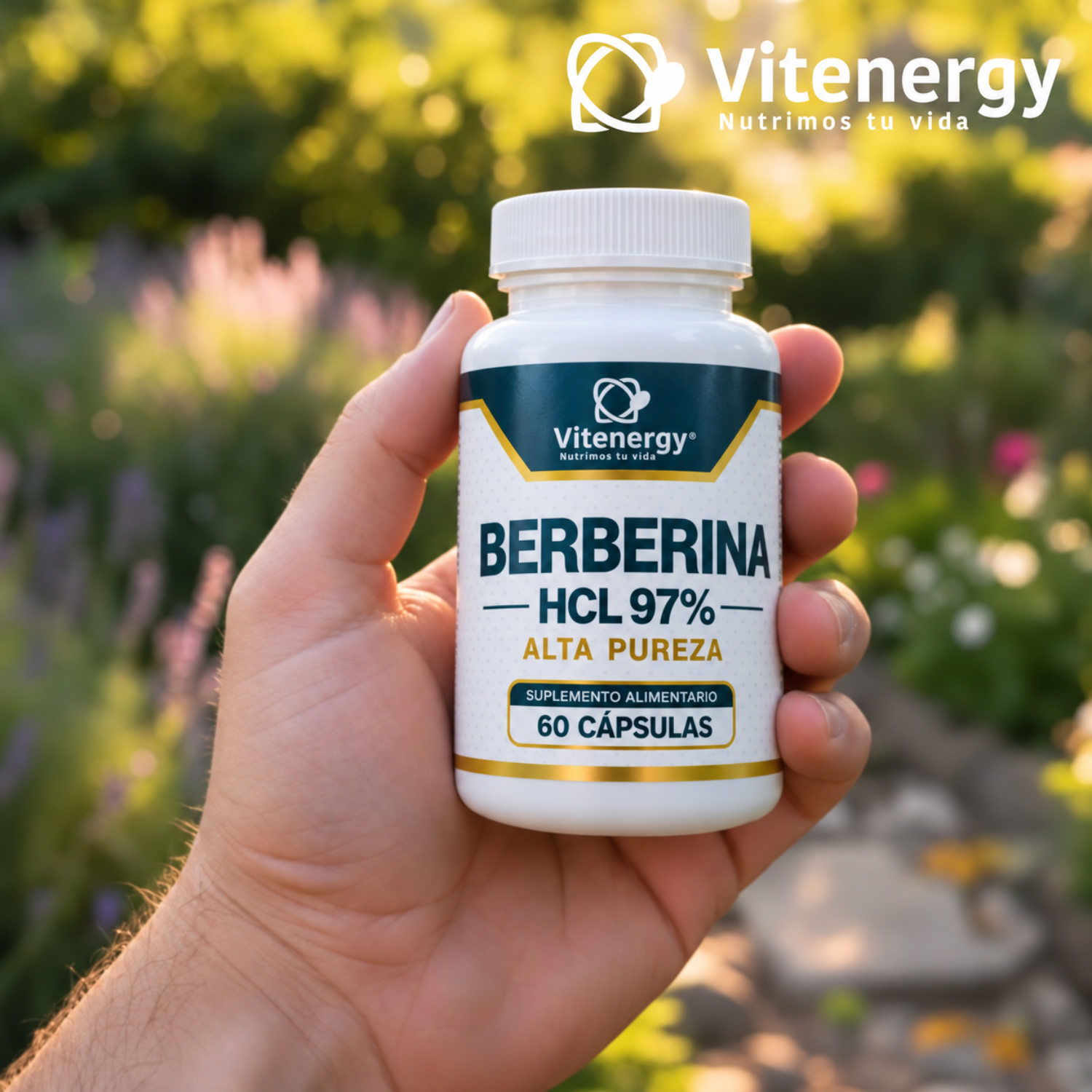 BERBERINA CAPSULAS ALTA PUREZA HCL 97% 500 mg. PACK X3-5