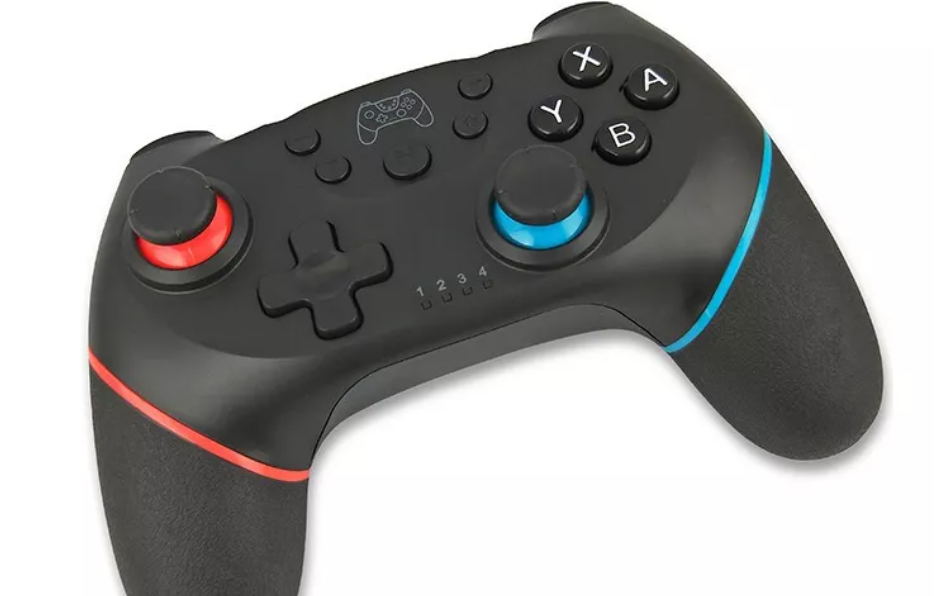 Control Gamepad Mando Compatible Nintendo Switch Inalámbrico Color Negro-1