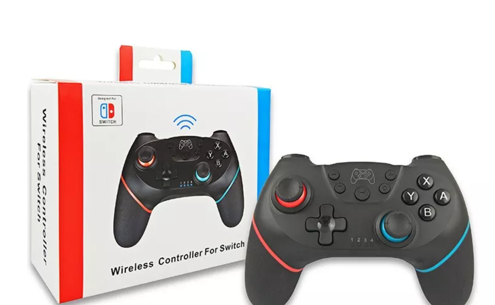 Control Gamepad Mando Compatible Nintendo Switch Inalámbrico Color Negro-3