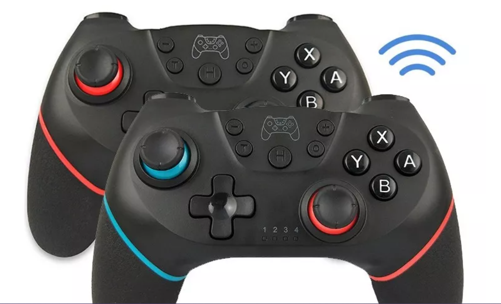 Control Gamepad Mando Compatible Nintendo Switch Inalámbrico Color Negro-4