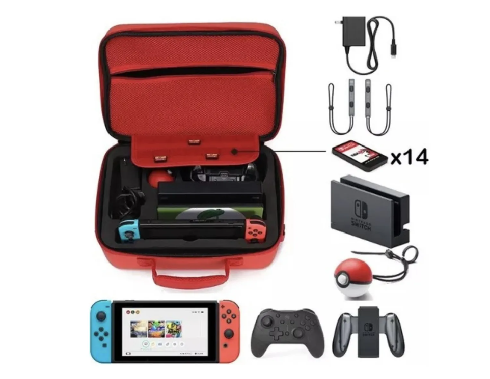 Maleta Bolso Nintendo Switch Rigida Oled Y Normal-3