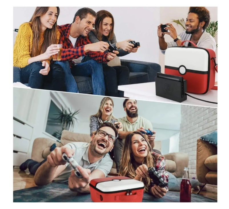 Maleta Bolso Nintendo Switch Rigida Oled Y Normal-4