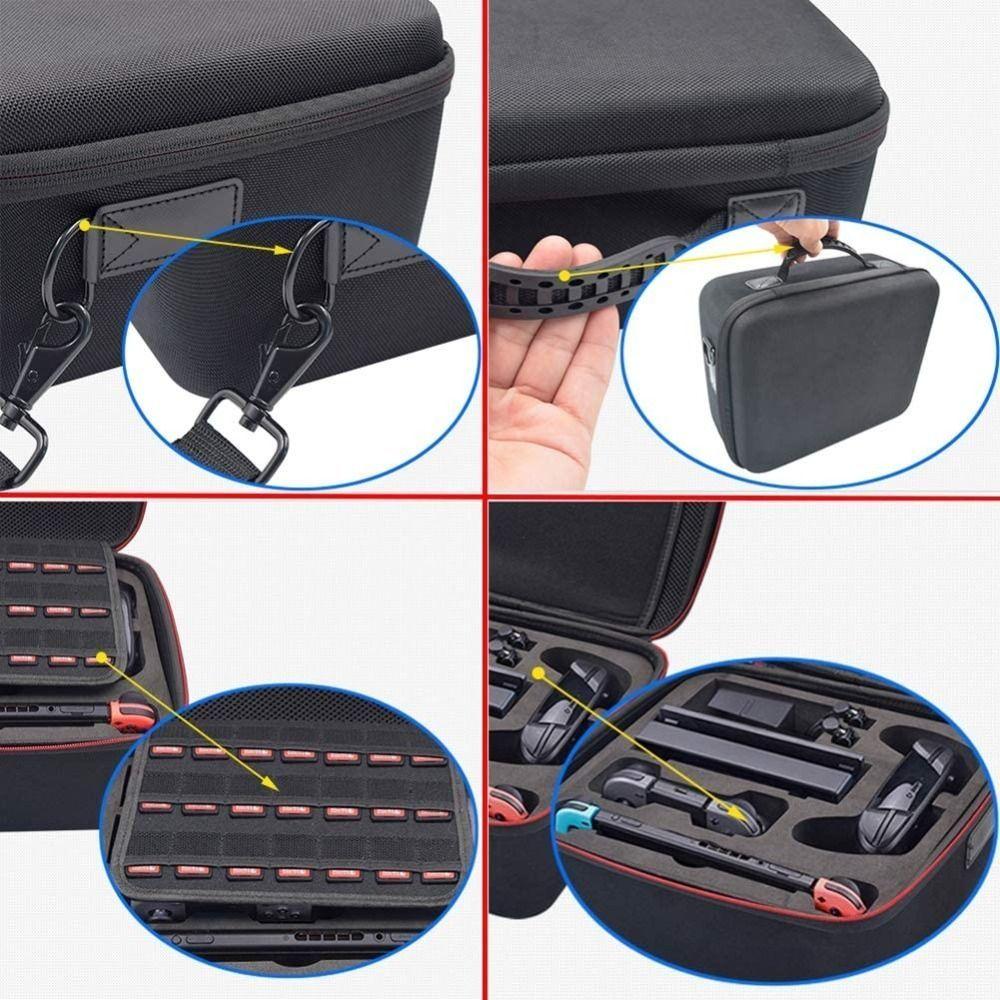 Maleta Funda Para Nintendo Switch Consola Correa De Hombro-6