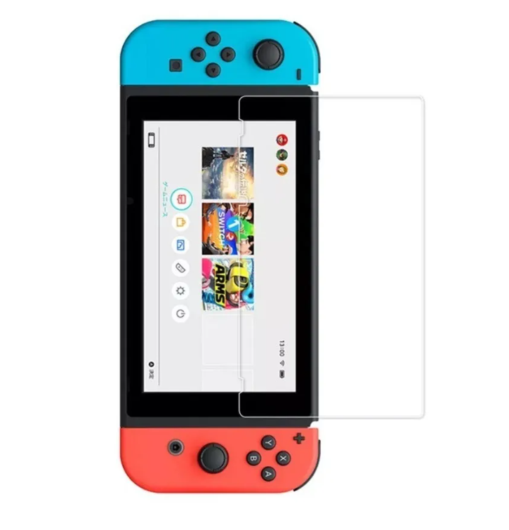 Láminas Protectoras Nintendo Switch / Oled Vidrio Templado-1