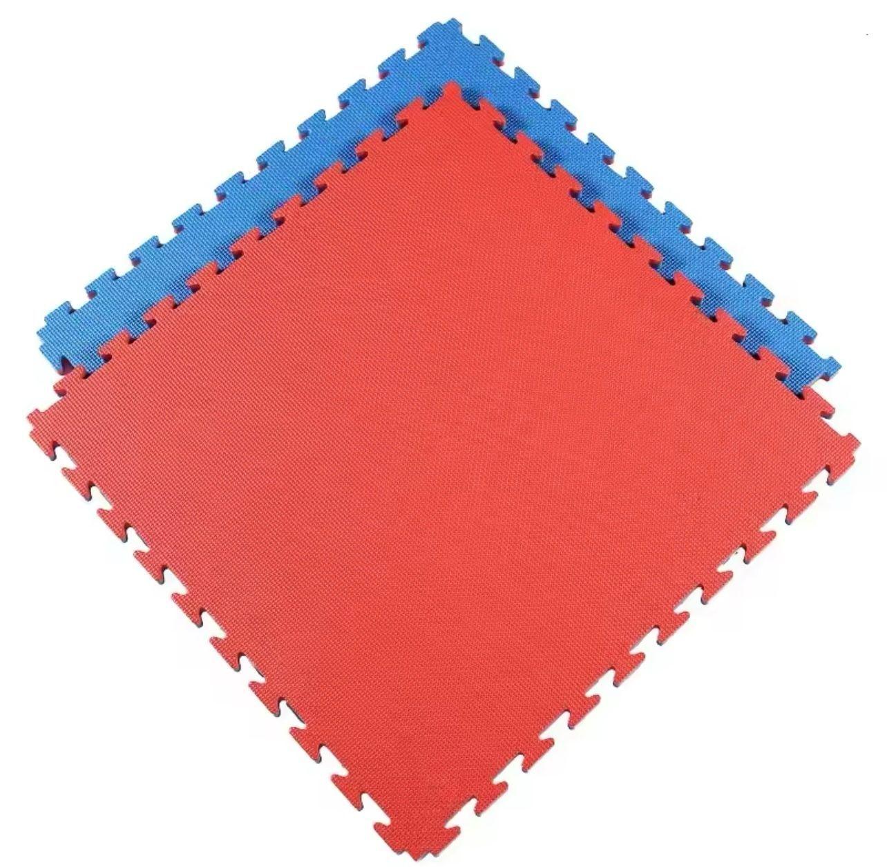 Goma Eva tatami 100x100 Bicolor 20 Mm Piso Alfombra-1