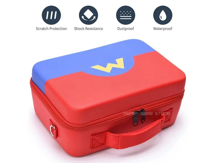 Pack Full Protección Bolso Nintendo Switch Rigido-2