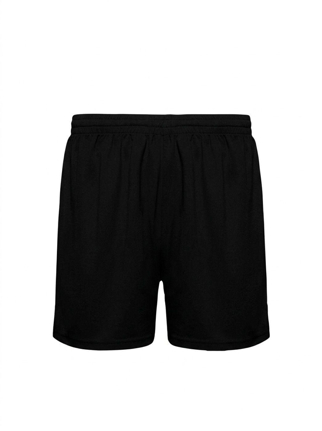 Short Deportivo Poliester Liso Unisex Sin Logos-1
