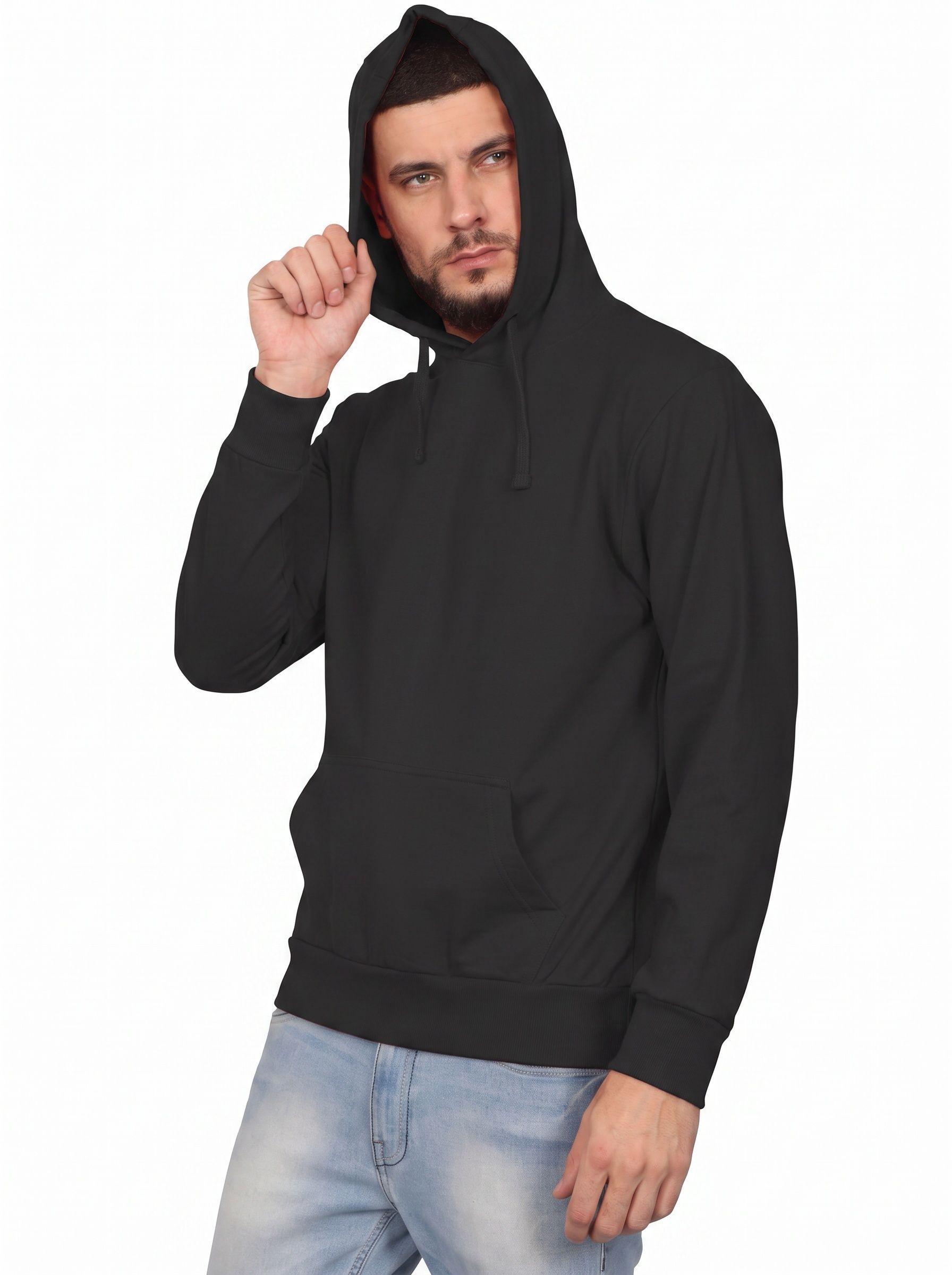 Poleron Tallas Extras Canguro Y Capucha Hoddie Para Estampar-0