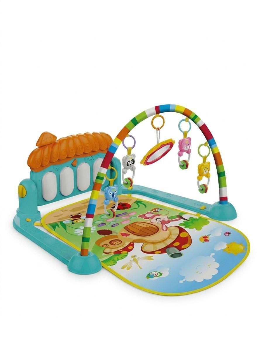 Gimnasio 3 en 1 Musical Bebe Piano Interactivo-0