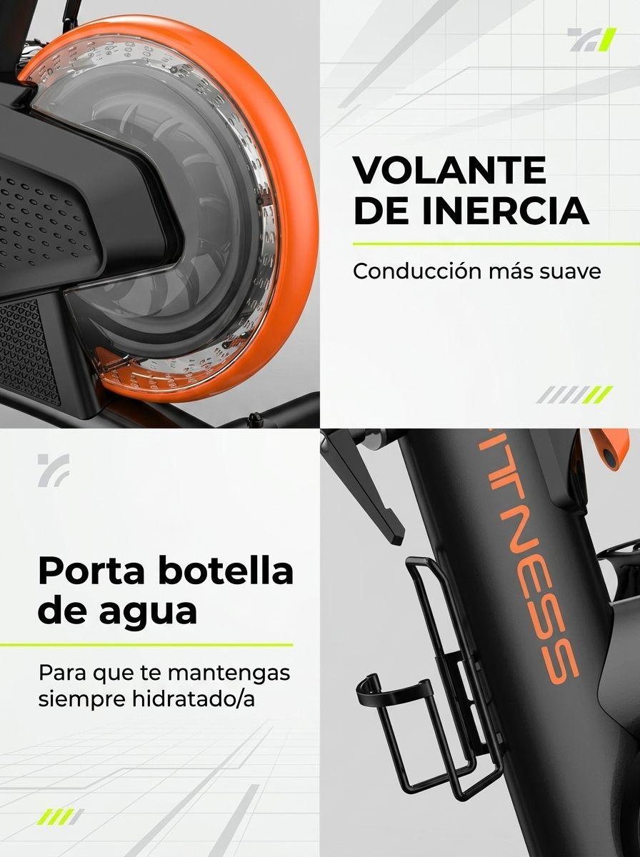 Bicicleta Spinning Magnetica Profesional K12 6 kg-5