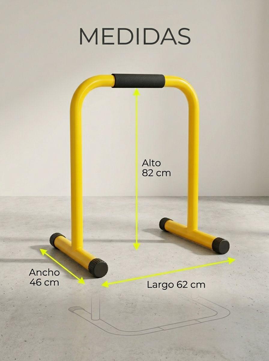 Barras Paralelas Calistenia Fitness 200 kg Acero Reforzado-2