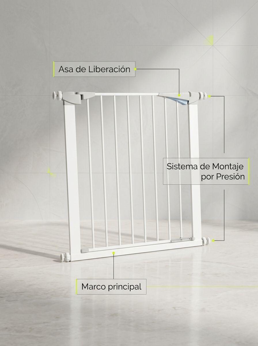 Reja Seguridad para Escalera Bebe y Mascotas-4