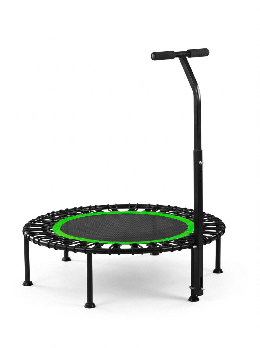 Trampolin Fitness Power Jump 100 cm Cuerdas Antidesgaste-0
