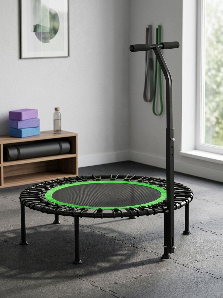 Trampolin Fitness Power Jump 100 cm Cuerdas Antidesgaste-4