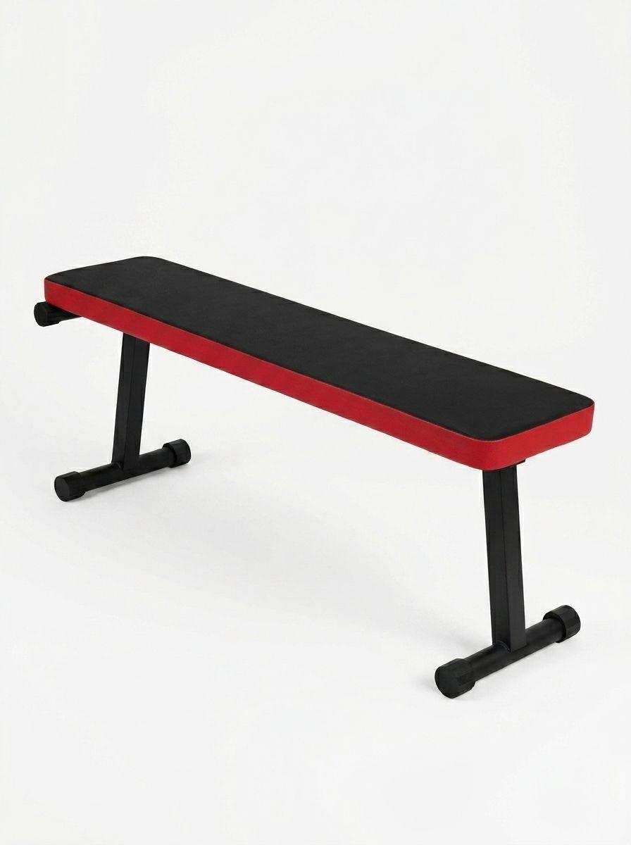 Banco Abdominales Plano Plegable Multifuncional 108 cm Acero-0