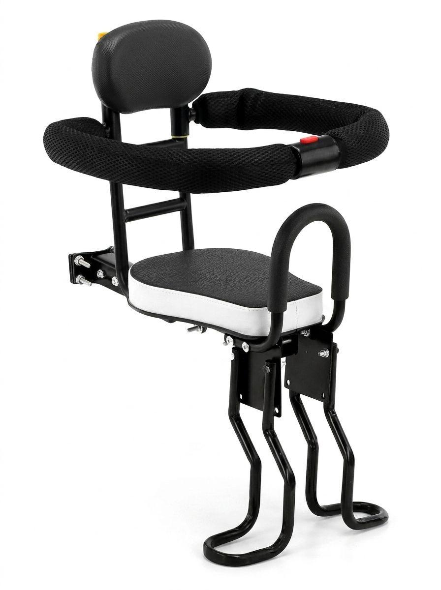 Asiento de Ni o para Bicicleta Ajustable con Baranda-0