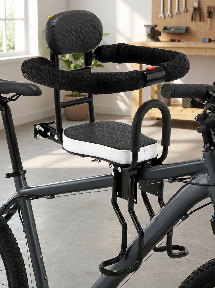 Asiento de Ni o para Bicicleta Ajustable con Baranda-4