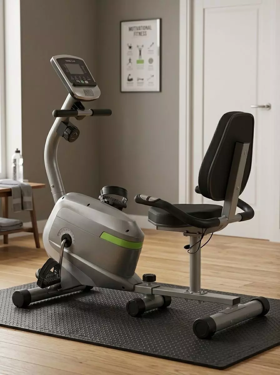 Bicicleta Eliptica Recostada Profesional con Asiento 8 Niveles-4